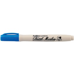 Artline Supreme Brush Markers Blue Box Of 12 