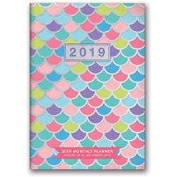 ORANGE CIRCLE PLANNER Monthly Pocket Kaleidoscope 