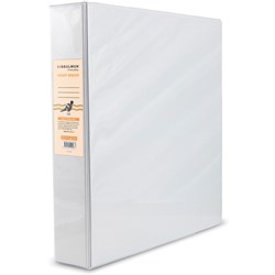 Bibbulmun Insert Binder A4 2D Ring 50mm White