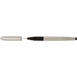 Artline Signature Silver Fineliner Pen 0.4mm Black 