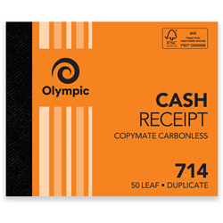 CASH RECEIPT DUP NCR 5x4 GNS 09580