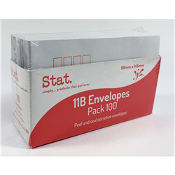 ENVELOPE 11B SELF SEAL Pack of 100