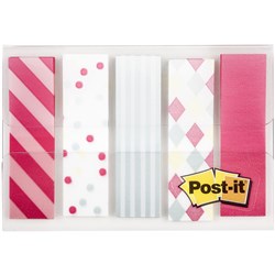 POST-IT 684-CANDY Pattern Flags - 24mm X 43mm