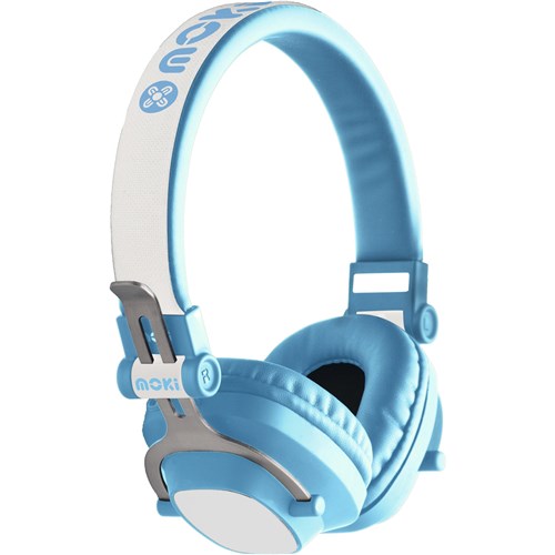 Moki EXO Kids Bluetooth Headphones Blue - Main Image